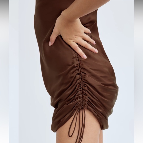 Wilfred Only Ruched Slip Dress size XS - Picture 7 of 10